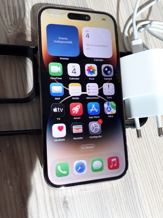 iPhone 14 Pro Gold ( cu accesorii )