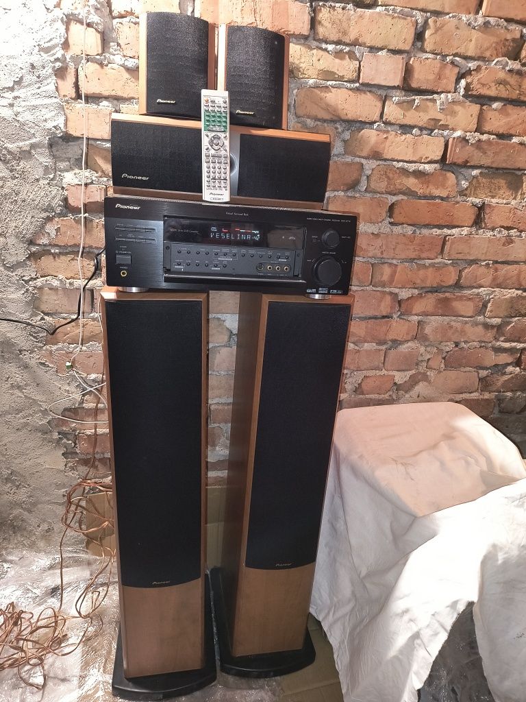 Тонколони + ресийвър Pioneer