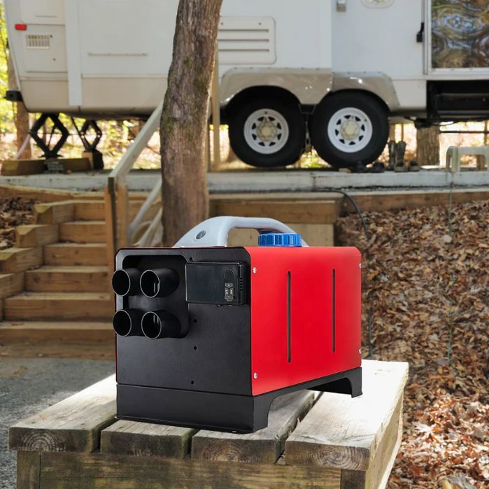 Автономная обогреватель переносной 12/24/220w 5000кв  4 отверстия