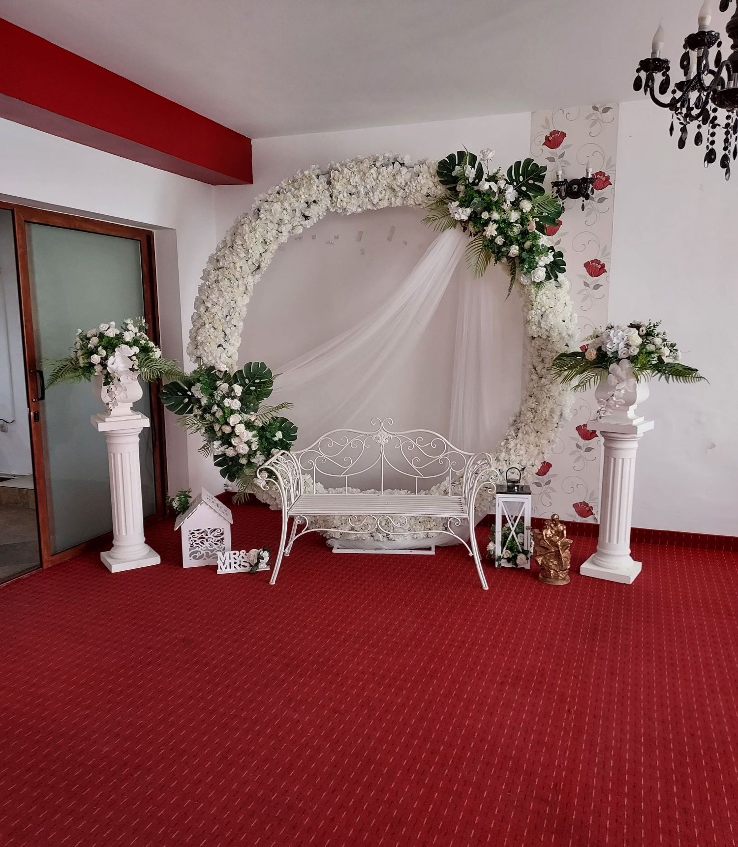 Decor evenimente, nunti,botez,majorat, cumetrii