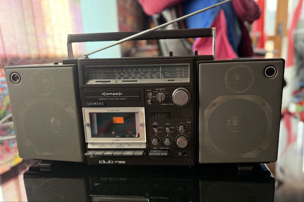 Ретро радиокасетофон Siemens Club 735