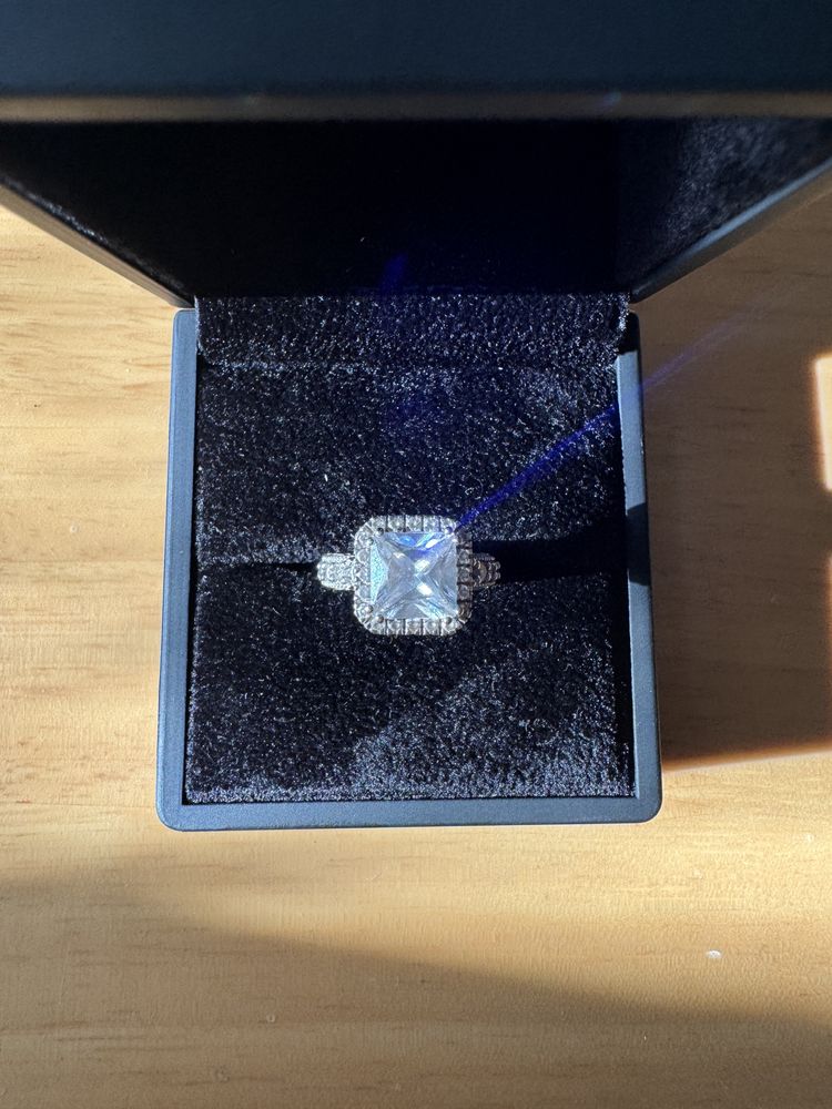 Годежен пръстен Glamira Mariko 14 карата princess cut