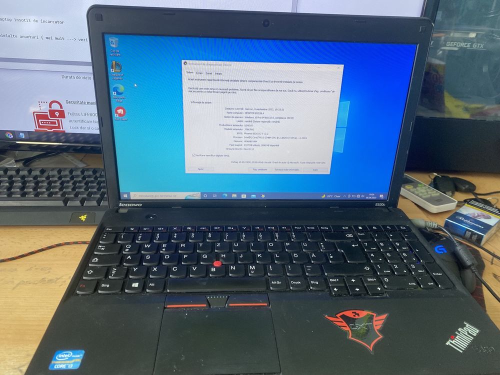 Laptop Lenovo Thinkpad E530c i3