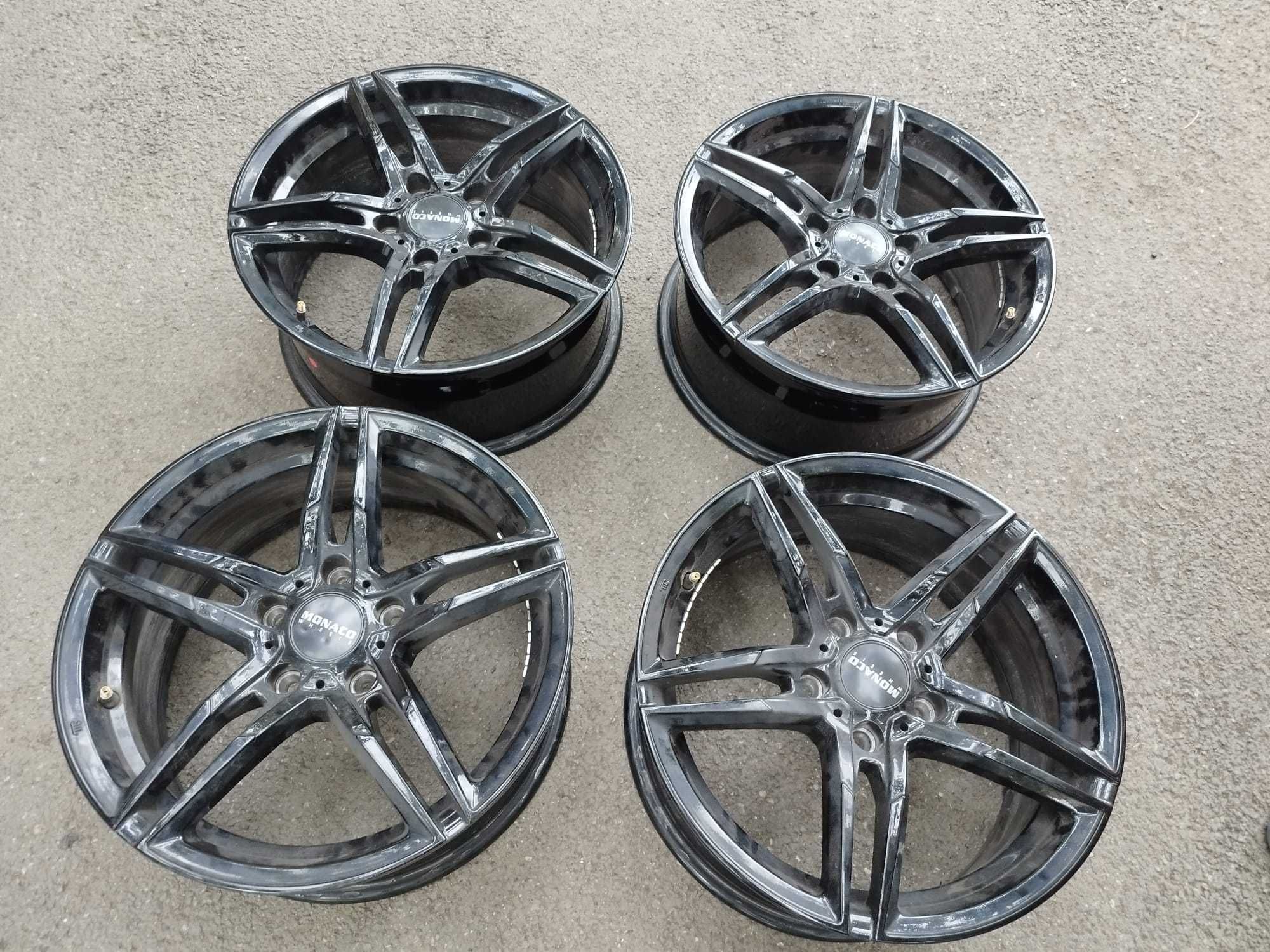 Janta aliaj MONACO WHEELS GP1 7.5x17 5x120 et35 Gloss Black (BMW e90)