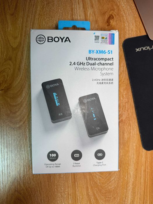 Microfon Boya XM6 S1 Seturi Wireless