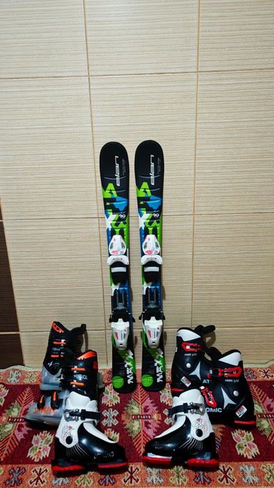 Set schiuri 90 cm elan -clapari ski