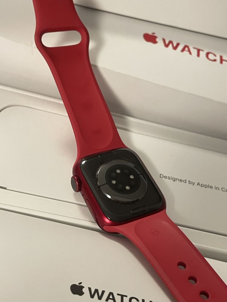 Apple watch 7 series 41mm red