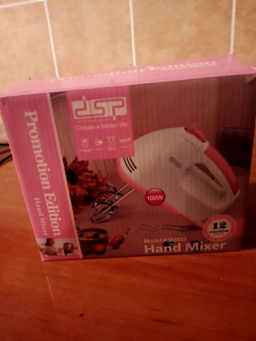 Миксер новый в пакете и в коробке