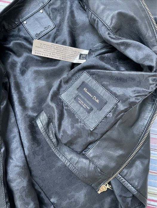 Geacă piele Massimo Dutti