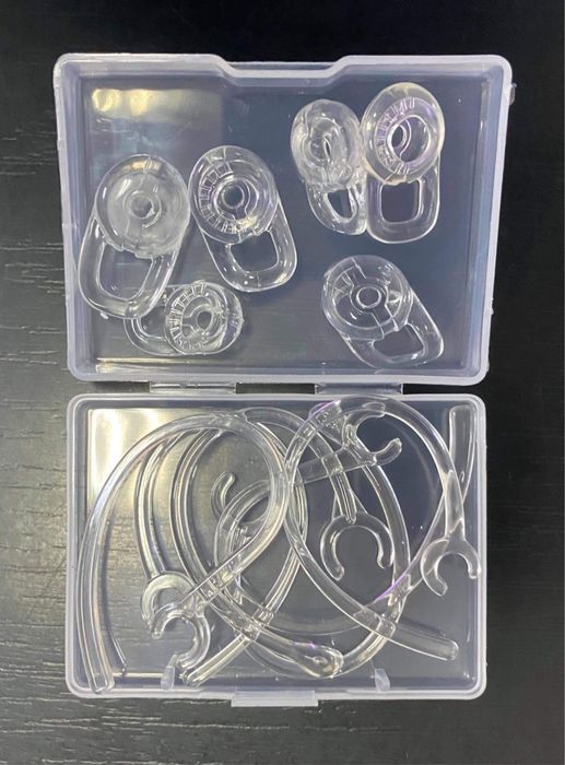 Agatatoare/Clema/Suport si Protectie silicon casca bluetooth