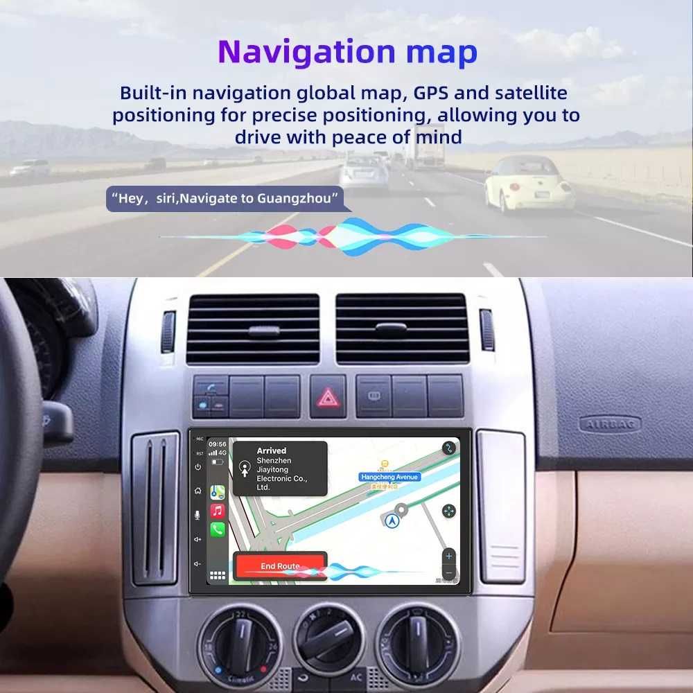 Navigatie Auto  7,9,10  inch cu Apple CarPlay si Android Auto