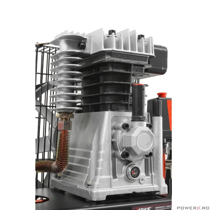 Compresor de aer, 2CP 230V 130 L/min 8 bari, capacitate rezervor 50