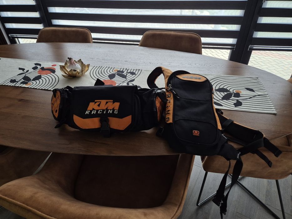 Borseta KTM si rucsac KTM cu ploasca ptr apa 2L