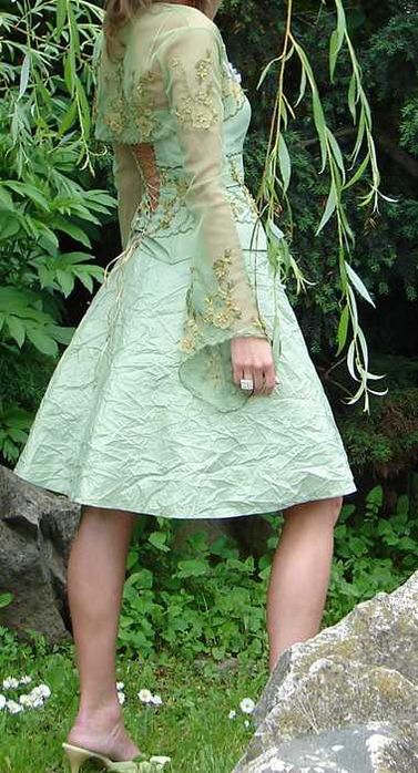 Tinuta de seara-dama FUSTA+CORSET (produs de designer), marimea S, 75B