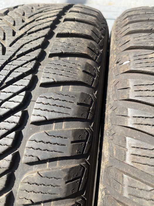 2 бр. зимни гуми 205/60/16 Sava 6,5 mm DOT 2915