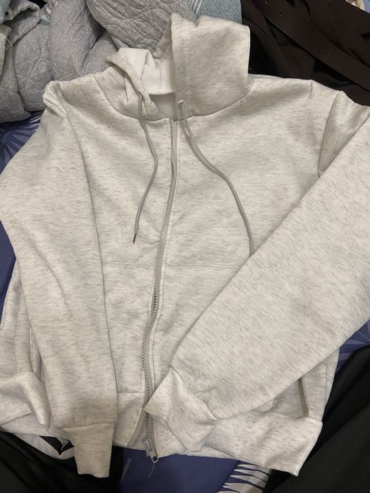 Зипка серая утепленная