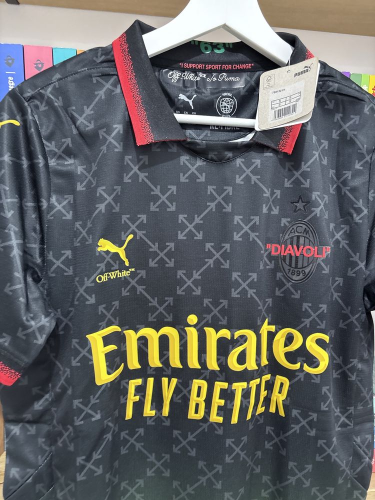 Tricou Ac Milan S M L XL Nou cu eticheta TOATE MARIMILE