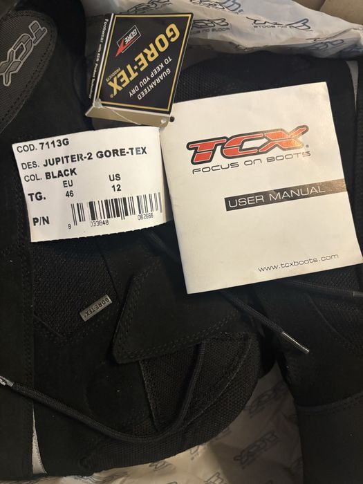 Ghete motociclist jupiter gore tex