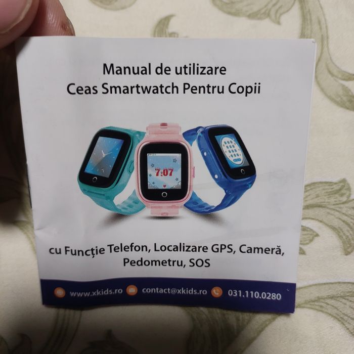 Smart watch merge cartela digi folosit foarte putin accept orice test