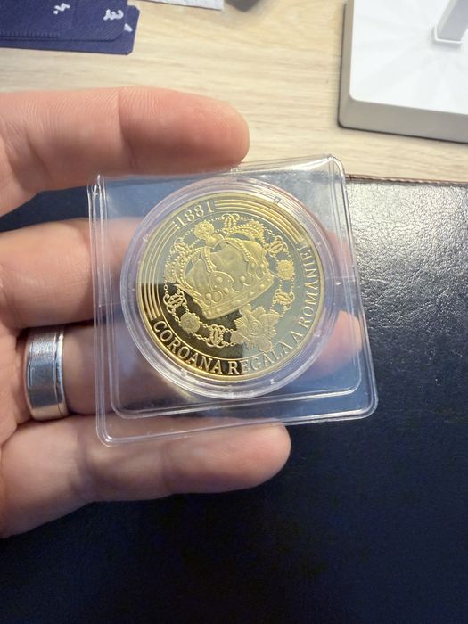 Moneda Coroana Regala a Romaniei 1881