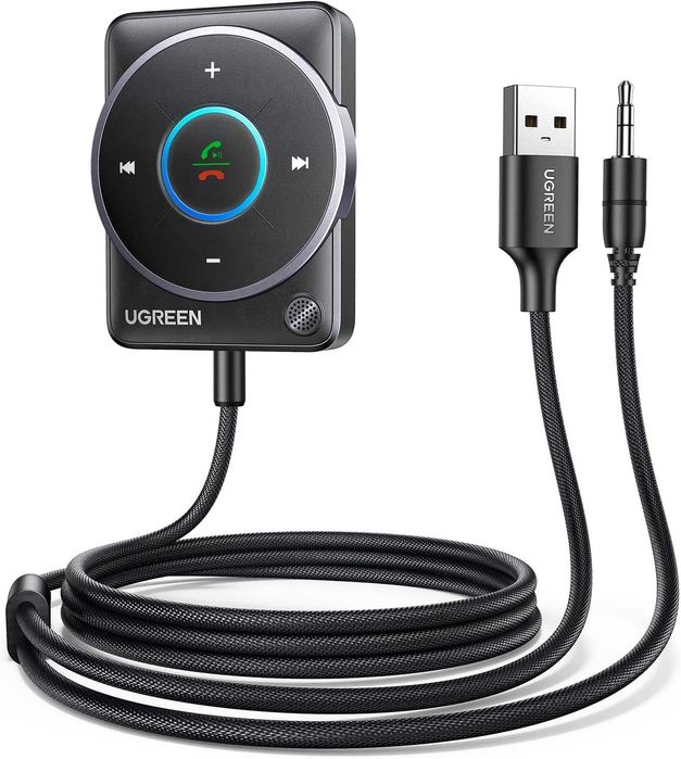 UGREEN Bluetooth 5.4 AUX Car Adapter – безжичен адаптер за автомобил