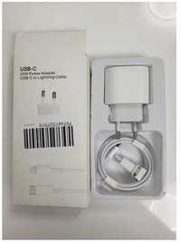 incarcatoare fast charge iPhone adaptor 20w + cablu incarcare