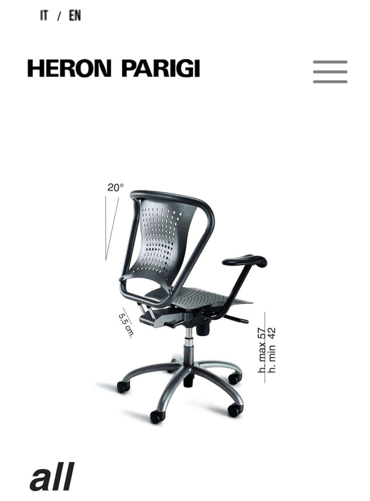 Офис стол от Heron Parigi / Italy