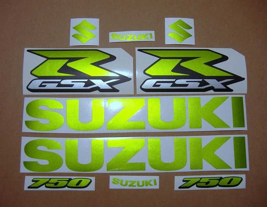 Стикери Сузуки 750 различни цветове GSXR Suzuki лепенки гсхр емблеми