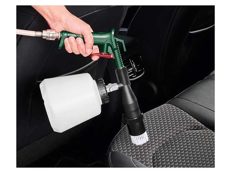 НОВ! Пневматичен пистолет за почистване Parkside 1000 ml, 6.2 bar