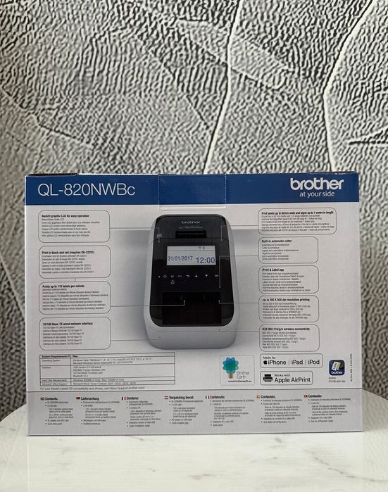 Brother QL820NWBc - nou, sigilat, garantie, livrare gratuita, factura