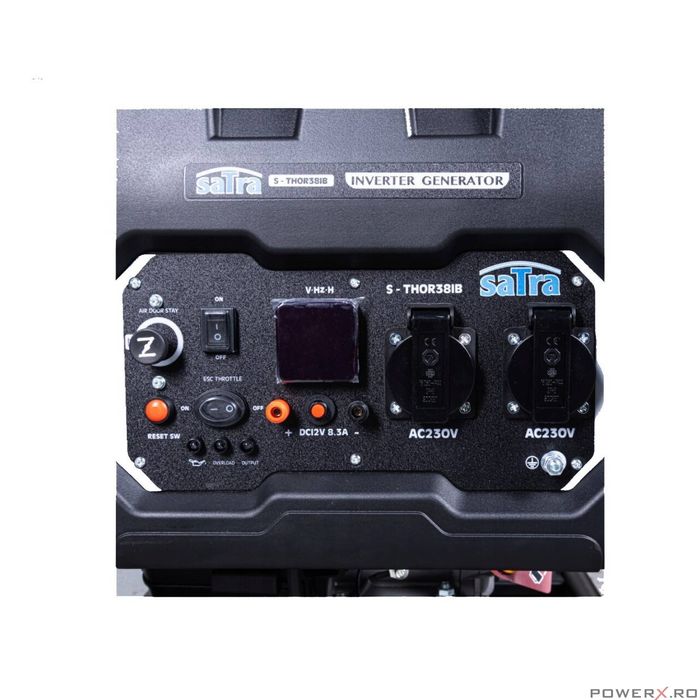 Generator de curent electric, 230V 3.8 KW, pornire manuala, motor in 4