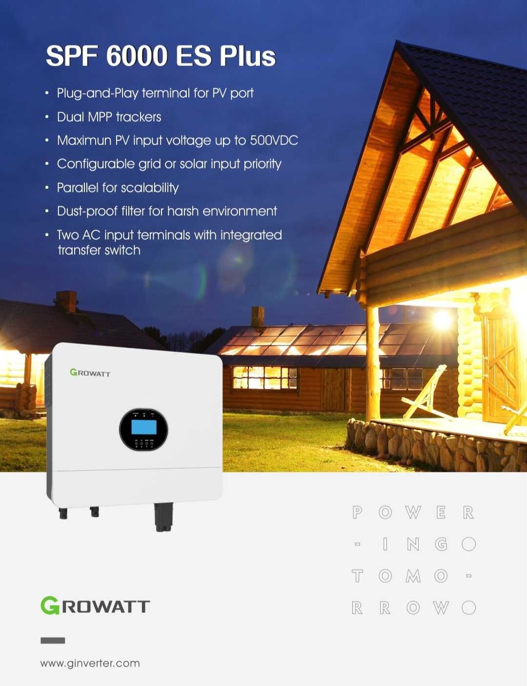 Growatt SPF 6000 ES Plus