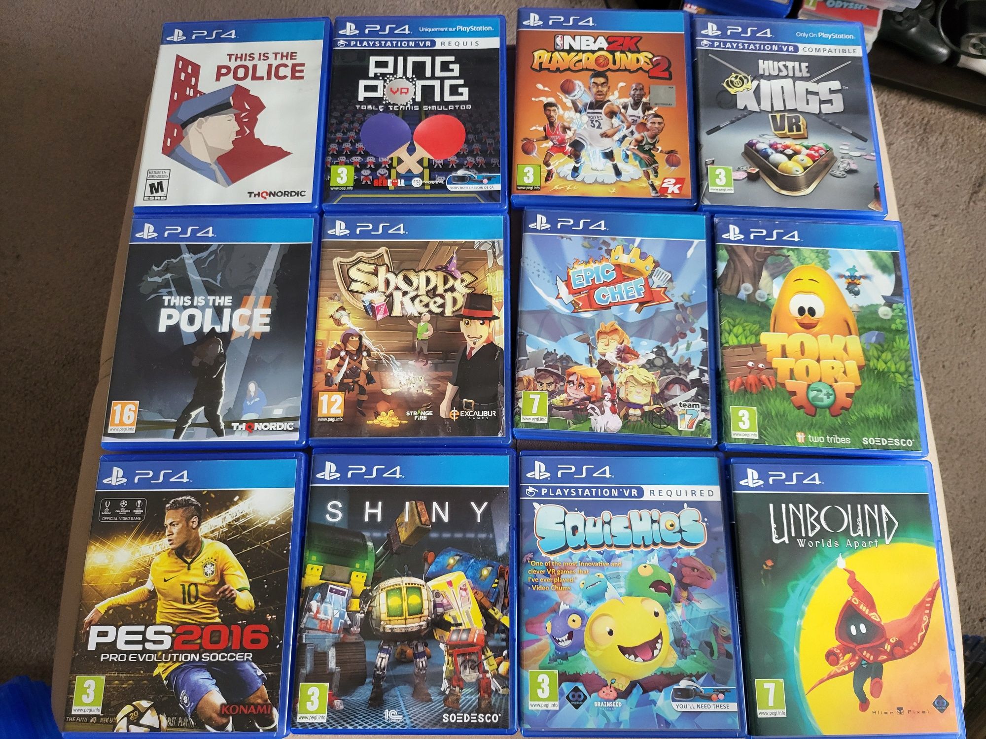 52 игри за Playstation 4 комплект