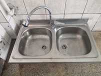 Chiuveta inox dubla