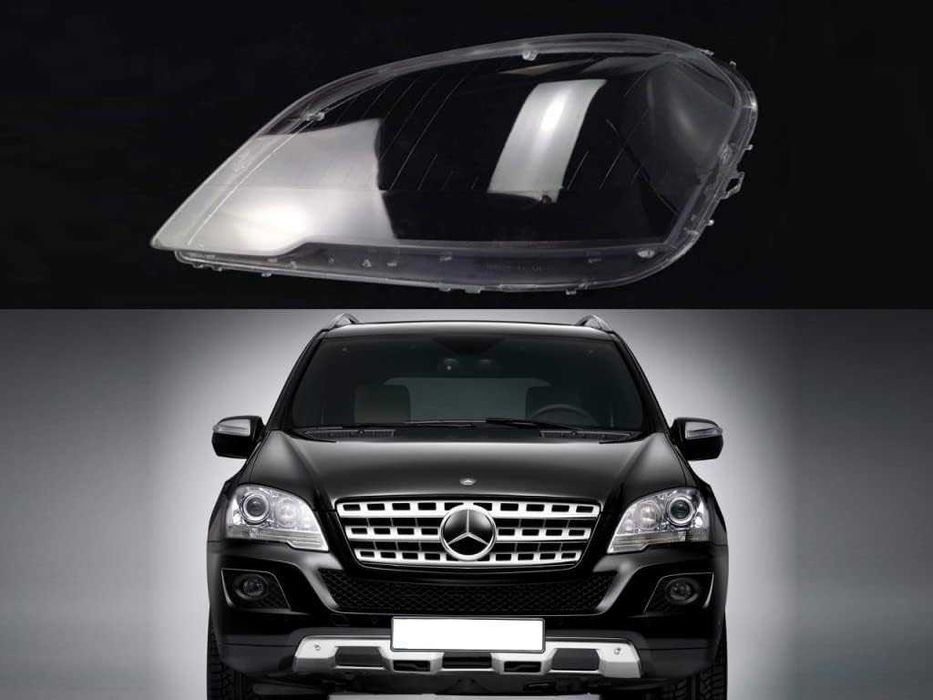 Стъкла за фарове на Mercedes ML W164 Facelift 2008-2011