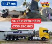 SUPER OFERTA de la 1mc -27 mc/Nisip,balast,pietris,piatra de parcare