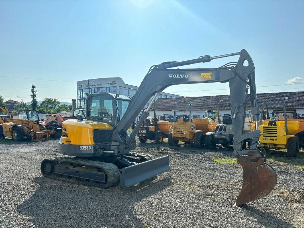 Miniexcavator Volvo ECR88D , 8,5 tone , 2014