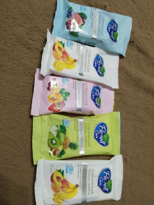 Влажные салфетки