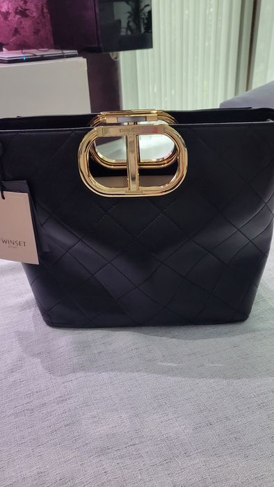 Twinset чанта черна