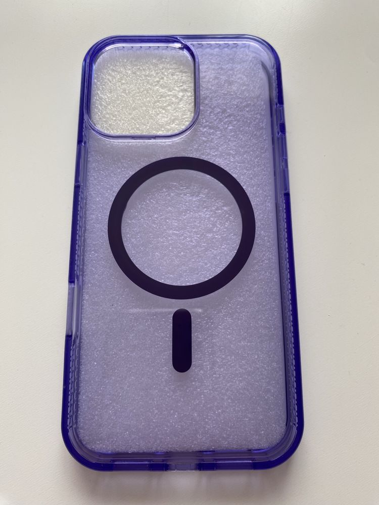 кейс за iPhone 16 PROMAX, нов, лилав, MagSafe