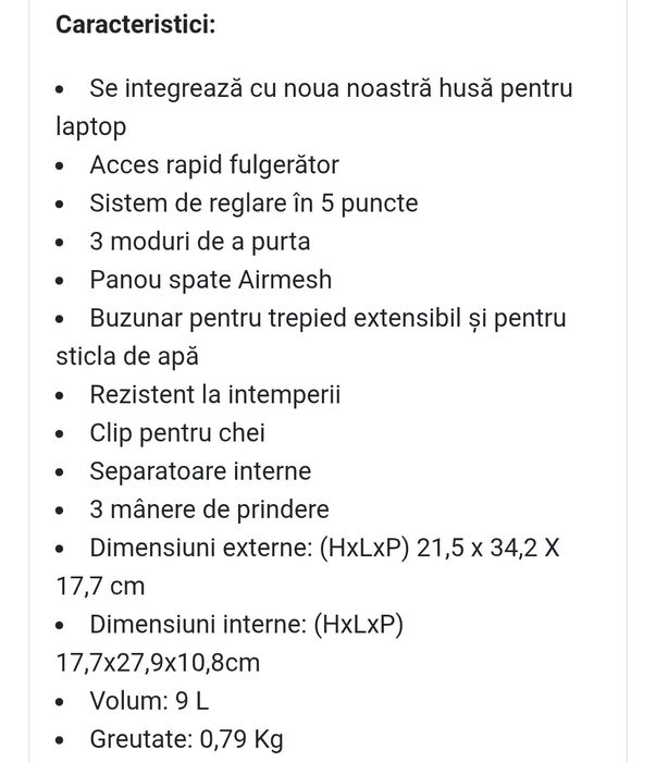 Geanta foto WANDRD ROGUE neagra 9 litri