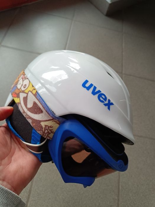 Casca schi Uvex cu ochelari 48-52