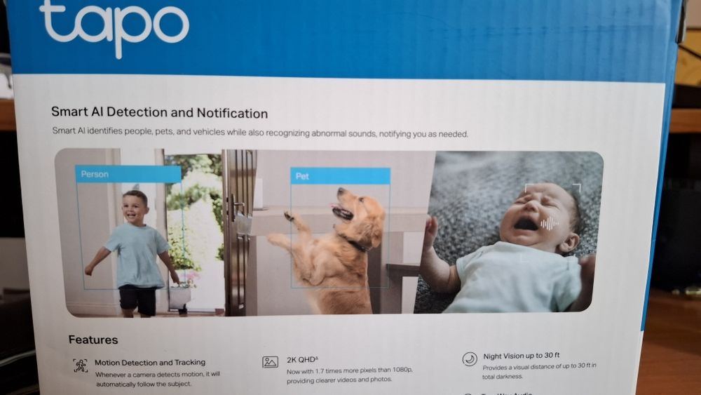 Vând camera tapo c210 2k uhd