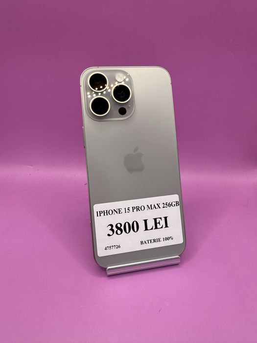 Iphone 15 Pro Max 256gb •Matei Amanet Crangasi•47577