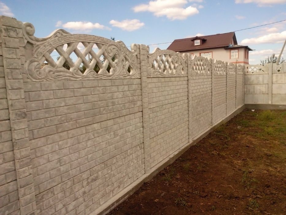 Gard prefabricat decorativ din beton armat Pitesti
