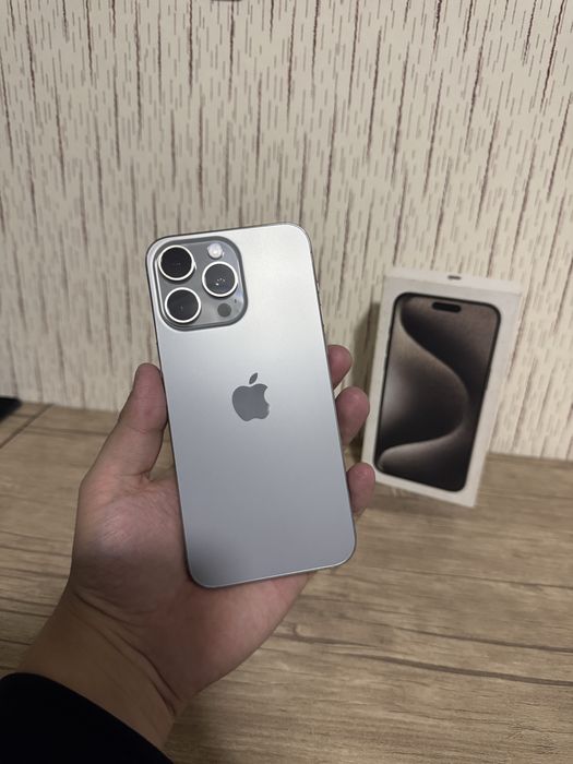 Iphone 15 pro Max 256 86 yomkst holati ideal karobka dakment