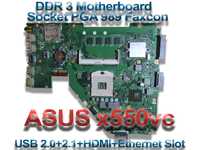 ASUS x550vc DDR3 1333MHz Ona plata Processorsiz || материнский Плата