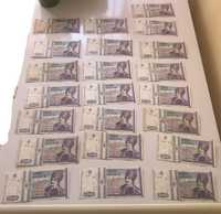 Vând bani Românești vechi, bancnote de 5.000 lei,din anul 1991-1992