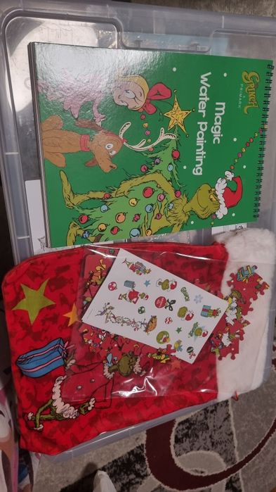 Set de.craciun carte +puzzle