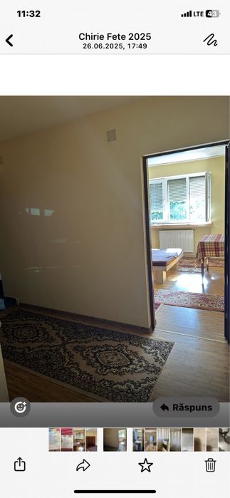 Inchiriez ap. 3 camere, zona centrala din data de 01.12.2025